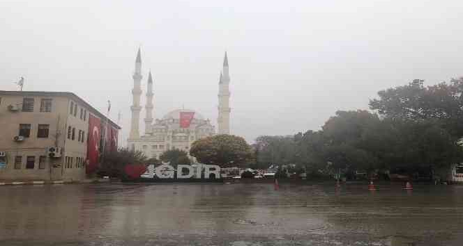 Iğdır’da yağmur etkili oluyor