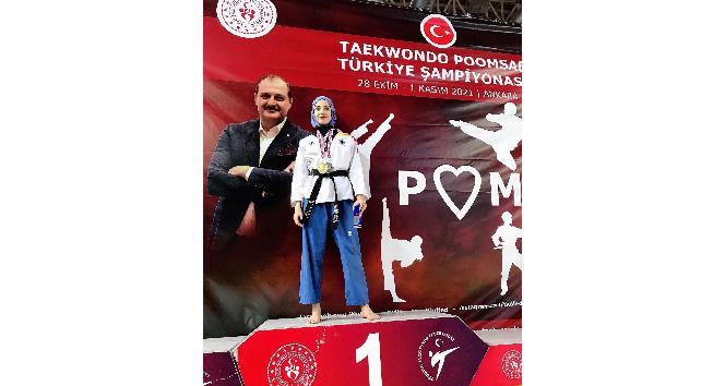 Kübra Dağlı üst üste 4. kez Türkiye şampiyonu