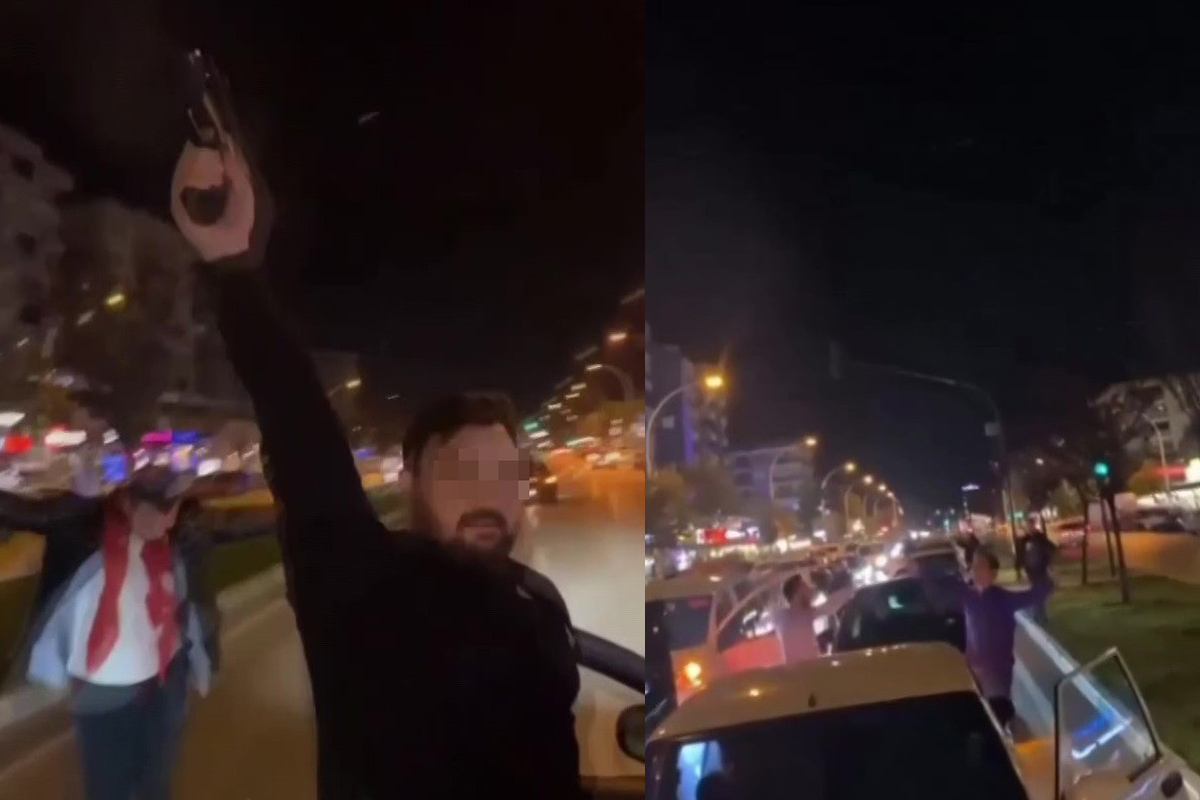 Bursa'da magandalar şehrin ortasında kurşun yağdırdılar