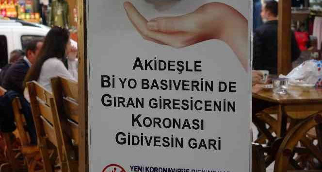 Şiveli dezenfektan çağrısı