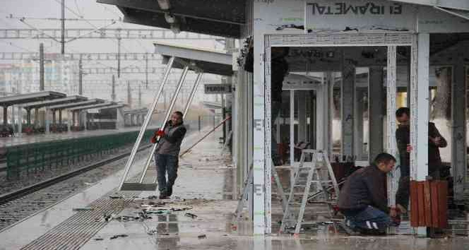 Karaman Garı’nda Yüksek Hızlı Tren hazırlıkları hızla sürüyor