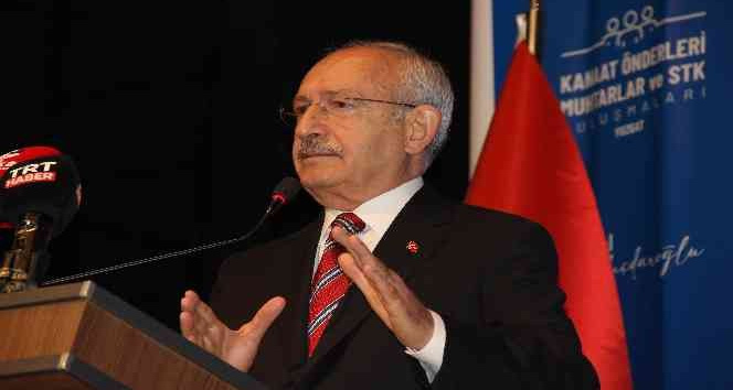 CHP Genel Başkanı Kılıçdaroğlu: “Ben bu topraklarda hiçbir zaman yabancı bir asker postalı istemiyorum”