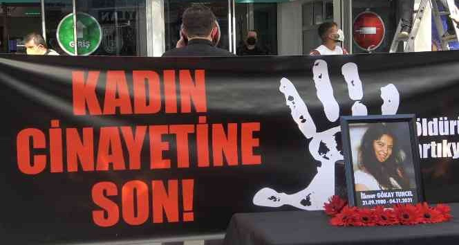 Kırklareli’de uğradığı saldırıda hayatını kaybeden İlknur için sessiz protesto