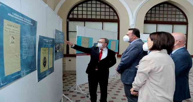 Mimar Kemaleddin imzasını taşıyan tarihi binada düzenlenen sergiyle anıldı