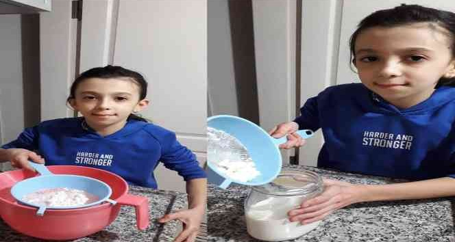 Ortaokul öğrencileri yoğurt mayalamayı öğrendi