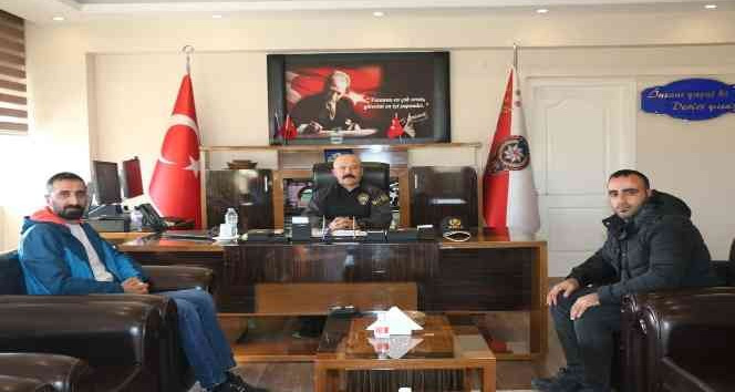 İHA’dan Iğdır Emniyet Müdürü Yonca’ya  ziyaret