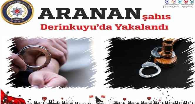 Aranan şahıs yol kontrolünde yakalandı