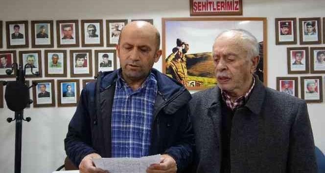 Gazi ve şehit ailelerinden Lütfü Türkkan’a kınama