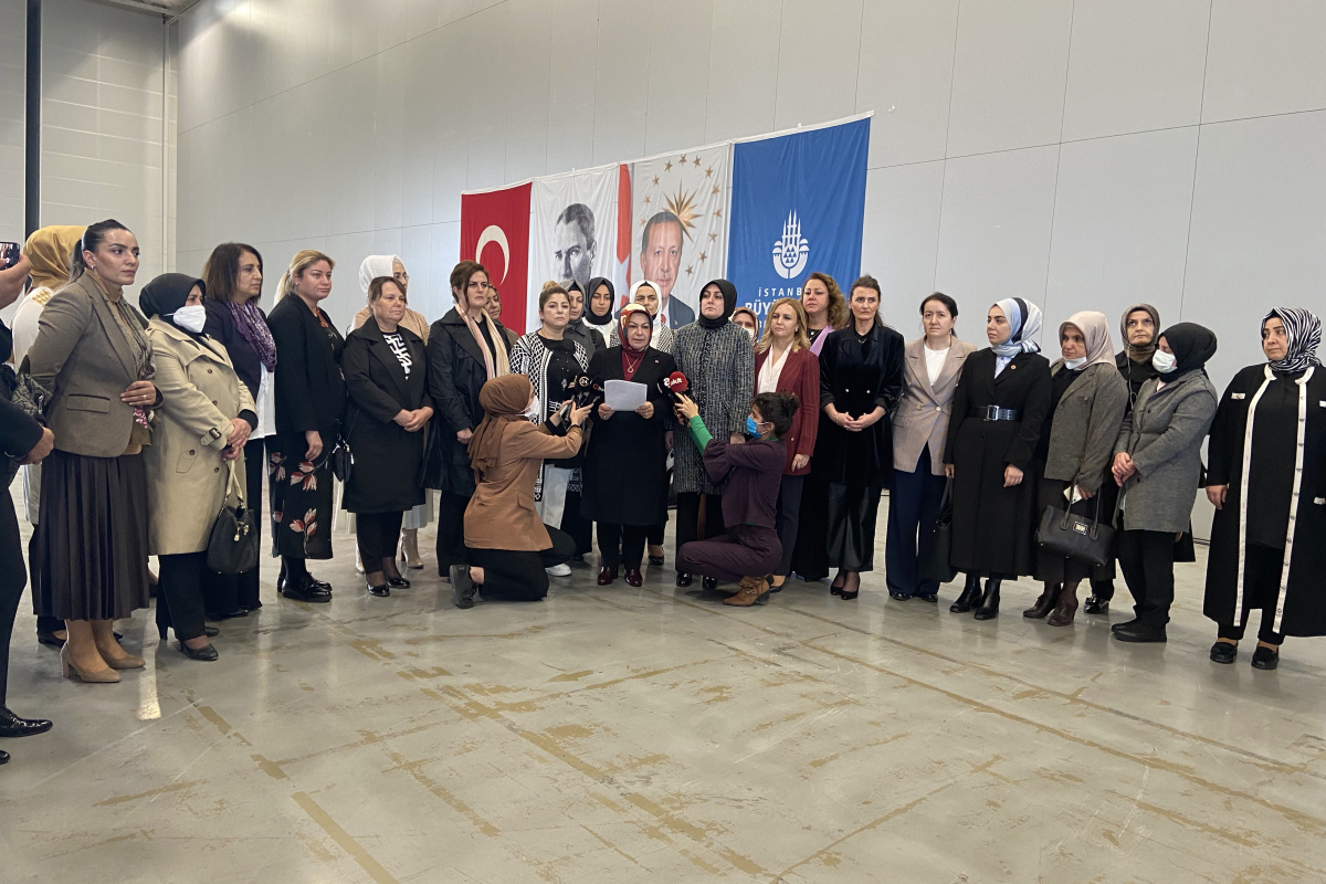 AK Partili Kadın Meclis Üyeleri'nden Lütfü Türkkan'a tepki
