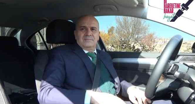 ’Bi hareketine Bakar Hayat kampanyası’ için emniyet müdürü direksiyon başına geçti