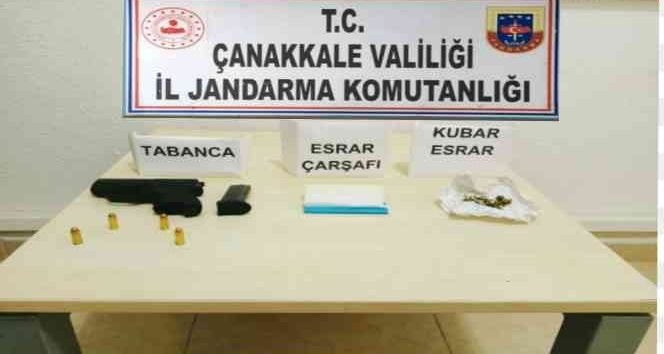 Çanakkale’de kaçak içki ve uyuşturucu operasyonu: 2 tutuklama