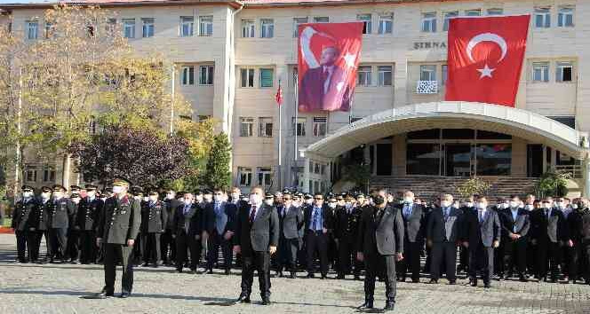 Şırnak’ta 10 Kasım Atatürk’ü anma töreni