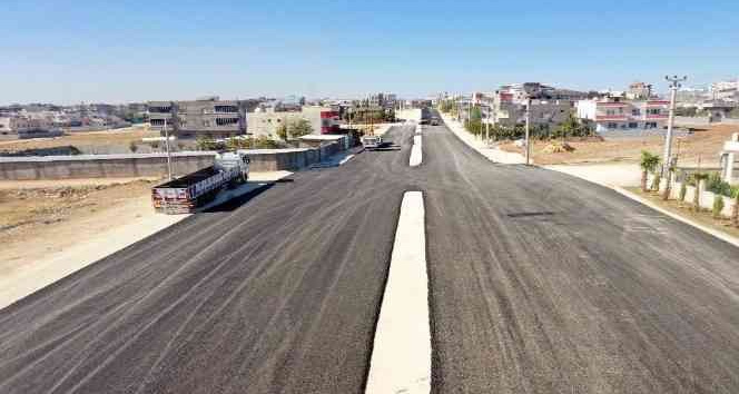 Mardin Büyükşehir Belediyesi dört bir yanda asfaltlama çalışmalarını sürdürüyor