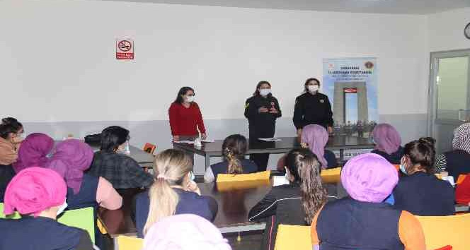 Jandarmadan 136 kadına ‘şiddetle mücadele’ eğitimi