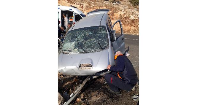 Mardin’de trafik kazası: 9 yaralı