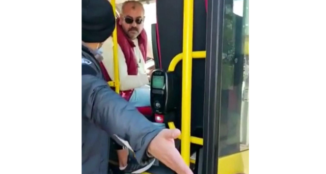 Bursada mânialı ortak insan hususi el otobüsüne alınmadı