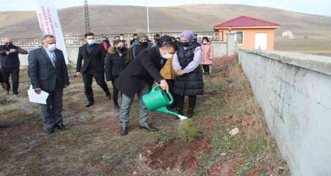 Çıldır’da fidan dikimi yapıldı