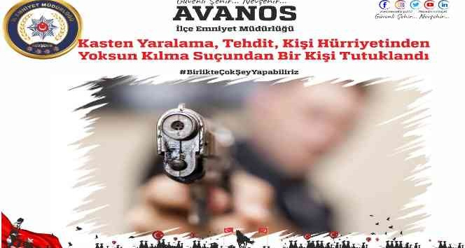 Kişi Hürriyetinden Yoksun Kılma suçundan bir kişi tutuklandı