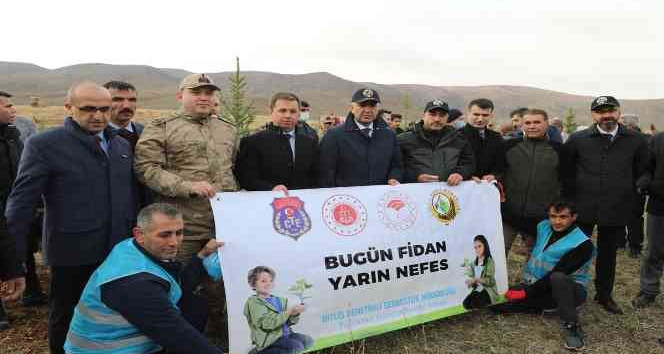Bitlis’te fidan dikme seferberliği