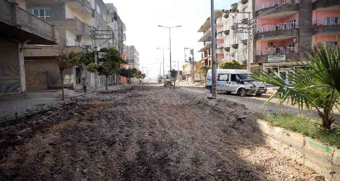 Kızıltepe’nin modern yollara kavuşması için çalışmalar hızla devam ediyor