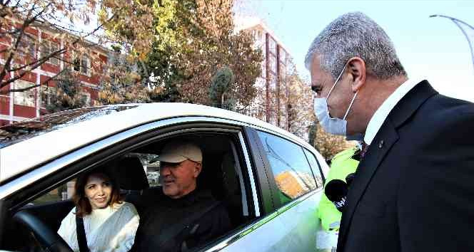 Vali Akın’dan sürücülere bilgilendirme