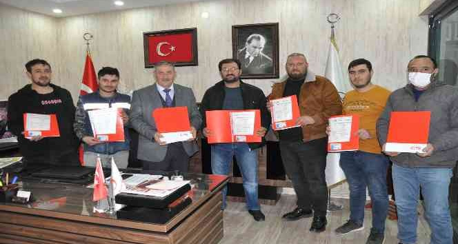 Sorgun’da 80 kursiyere belge verildi