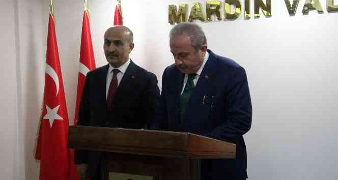 TBMM Başkanı Prof. Dr. Mustafa Şentop’tan Mardin Valiliğine ziyaret