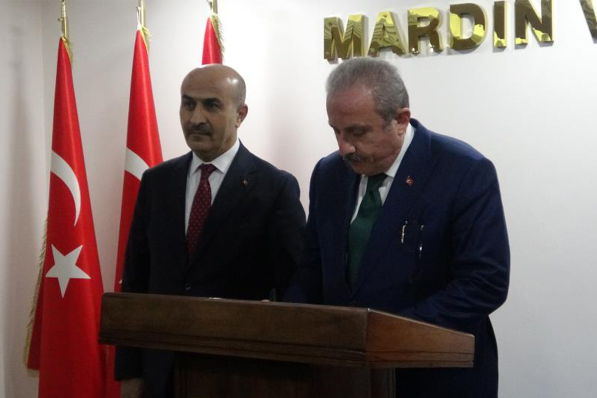 TBMM Başkanı Prof. Dr. Mustafa Şentop'tan Mardin Valiliğine ziyaret