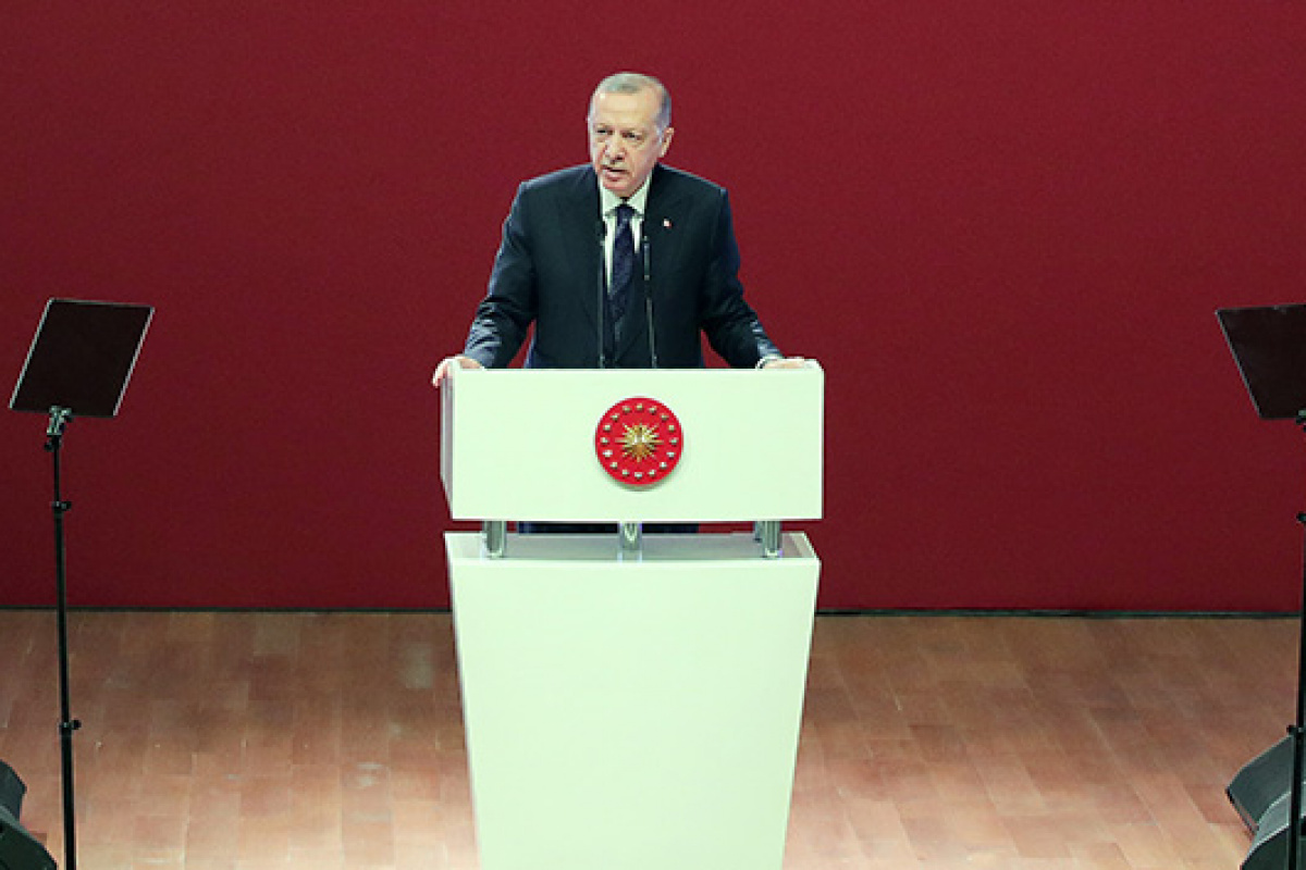 Cumhurbaşkanı Erdoğan: &#039;Türk Dünyası 2040 Vizyonu Belgesi&#039;ni kabul ettik&#039;