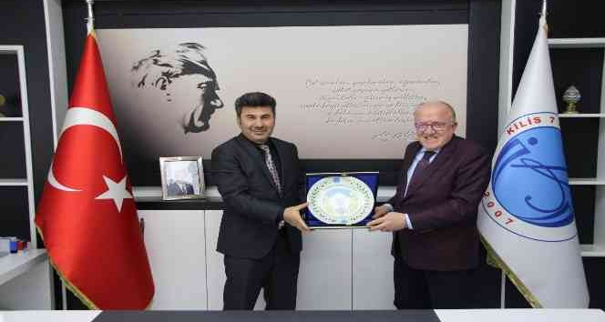 Rektör Aydın ile rektör Karacoşkun bir araya geldi