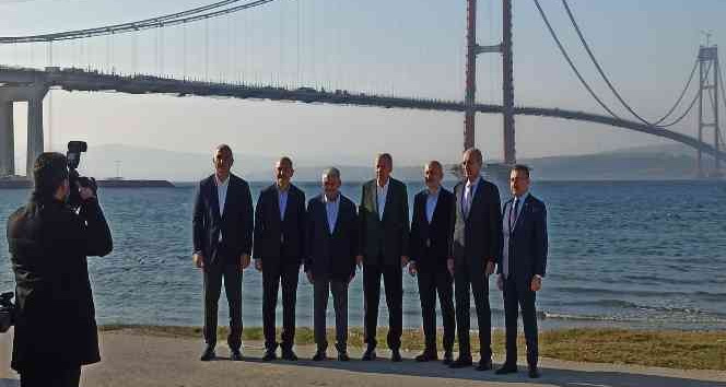 Cumhurbaşkanı Erdoğan’dan 1915 Çanakkale Köprüsü’nde Kanal İstanbul mesajı