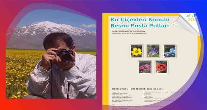 Öğretim Görevlisi Subaşı’nın çektiği kır çiçekleri posta pulu oldu
