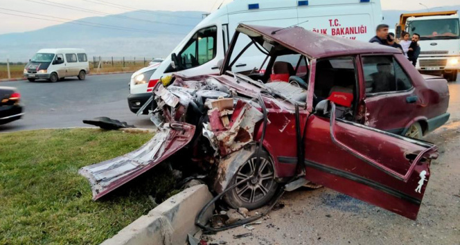 Kahramanmaraşta trafik kazası: 8 yaralı