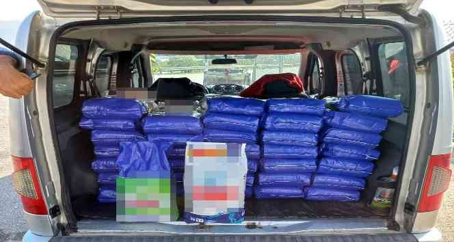 Osmaniye’de 70 paket sahte deterjan ele geçirildi
