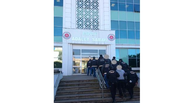 Giresun merkezli uyuşturucu operasyonunda 7 tutuklama