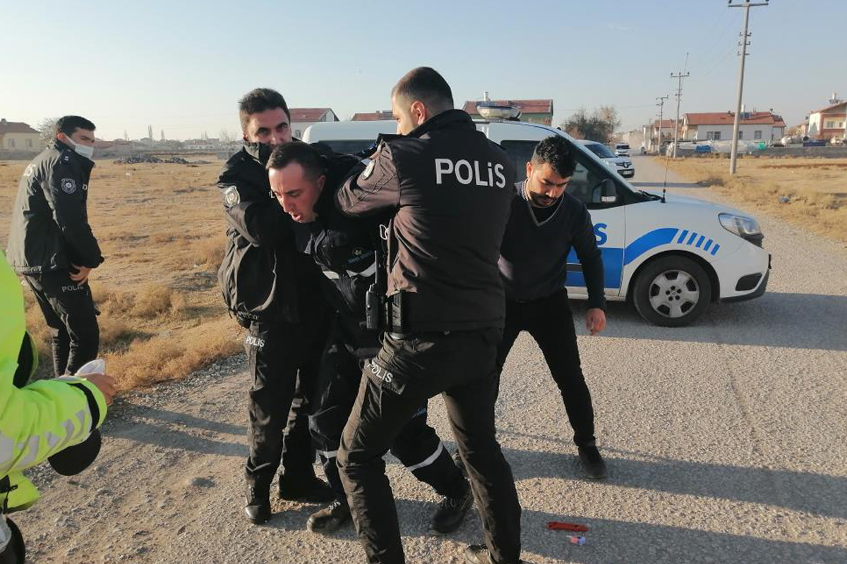 Çaldığı araca sahte plaka taktı, film sahnelerini aratmayan kovalamacayla yakalandı