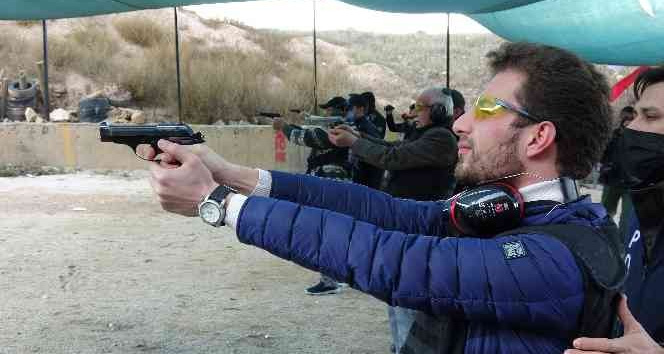 Mermiyi havaya değil poligonda attılar