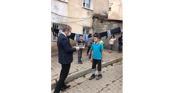 Kaymakam Yelek’ten gazi ailesine taziye ziyareti