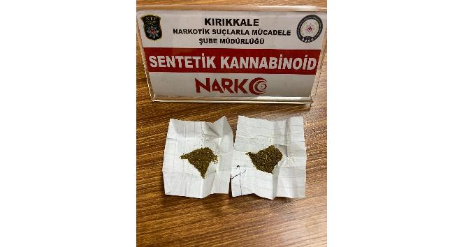 Kırıkkale’de uyuşturucu taciri tutuklandı