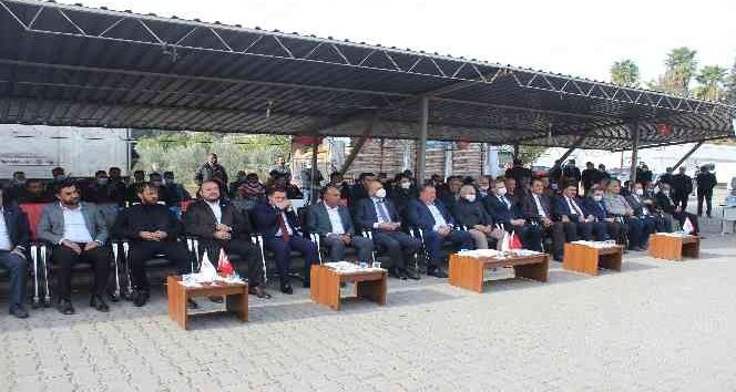 Kilis’te çiftçilere tohumluk fiğ ile arpa dağıtıldı