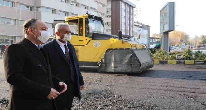 Kırıkkale’de 130 bin ton asfalt serildi