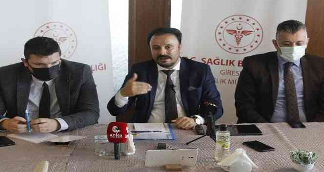 Giresun İl Sağlık Müdürü Bulut, Giresun’daki vaka sayısını değerlendirdi