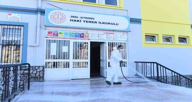 Altınordu’da okullar ara tatil sonrasına hazırlanıyor