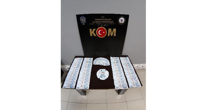 Ardahan’da sahte para operasyonunda 3 şüpheli gözaltına alındı