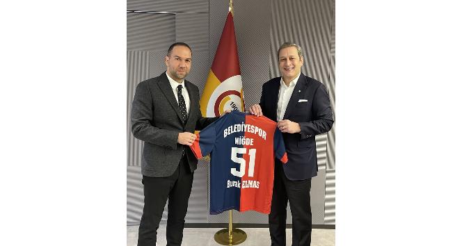 Başkan Özdemir, Galatasaray Başkanı Elmas ile görüştü