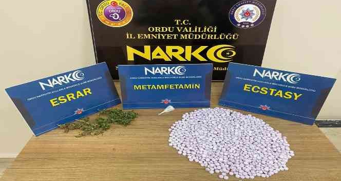 Ordu’da uyuşturucu ticaretine 2 tutuklama