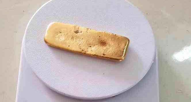 Sınır kapısında altın kaçakçılığına darbe