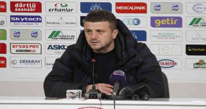 Hakan Keleş: “Hak ettiğimiz bir 3 puan aldığımızı düşünüyorum”