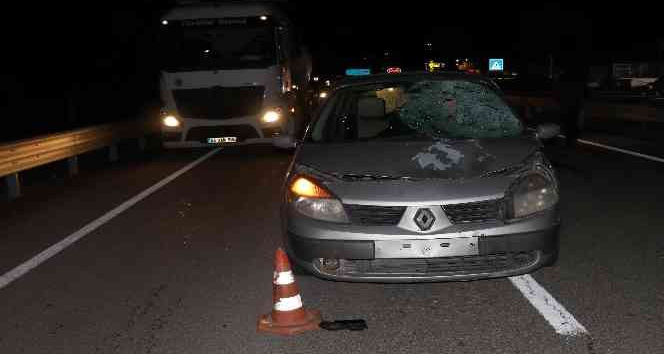 Karşıdan karşıya geçmek isterken canından oldu