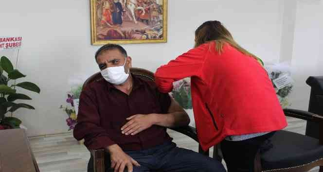 Kaymakam aşıya ikna etti